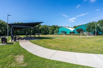 Soccer court at the annaline apartments in nashville, tn 37217